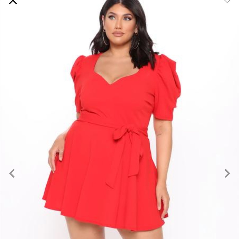 Red romper